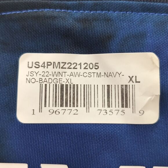 USA Men's Soccer 2022 Away Jersey - Reyna #21 Sz XL NWT - Picture 7 of 9